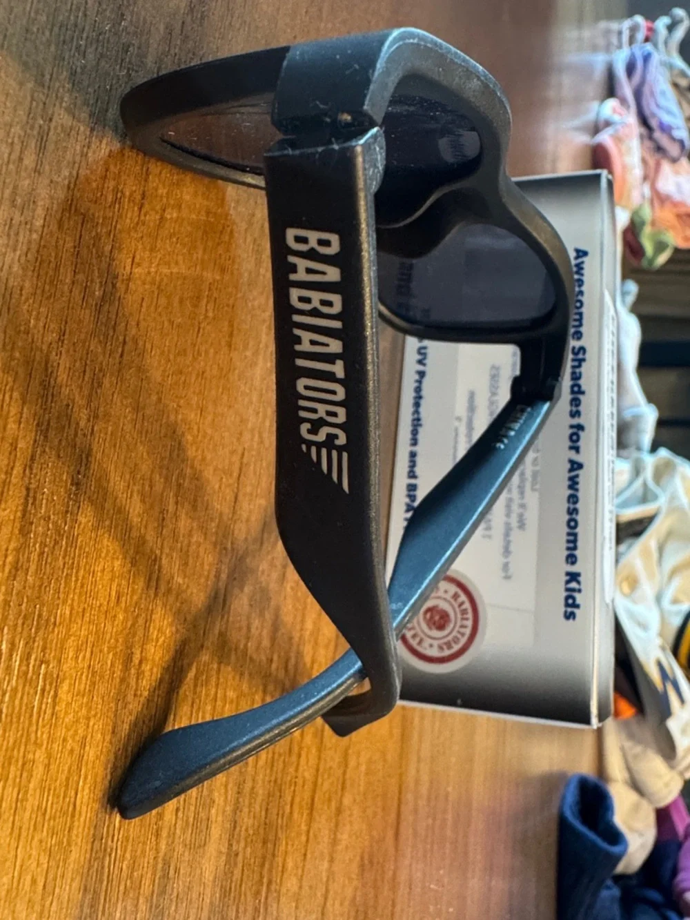 Babiators Kids Sunglasses – Black Frame with Dark Lenses